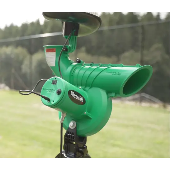 Paceman 176XT Cricket Bowling Machine Auto Feeder Bowling Speeds up to