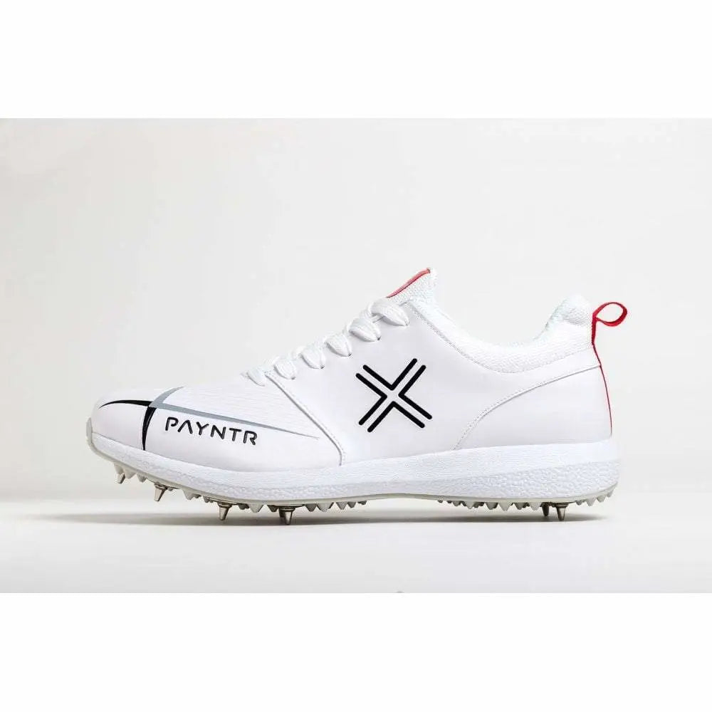 Payntr V Spike Cricket Shoes All White Metal Spike Cricket Best Buy