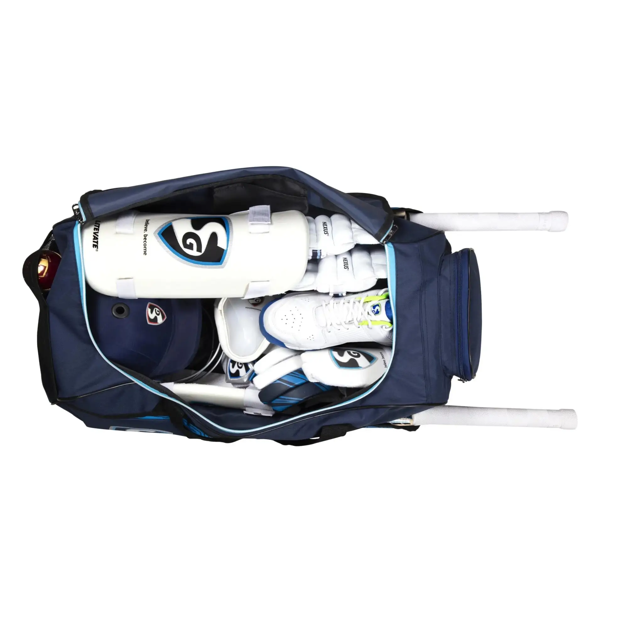 SG ComboPak 1.0 Cricket Kit Bag Wheelie - BAG - PERSONAL