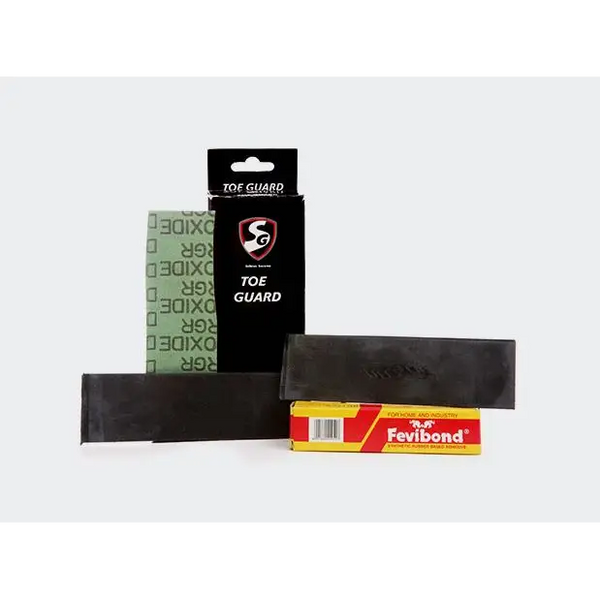SG Cricket Bat Toe Guard Protector Kit Prevents Damage to Toe - Bat Repair Kit
