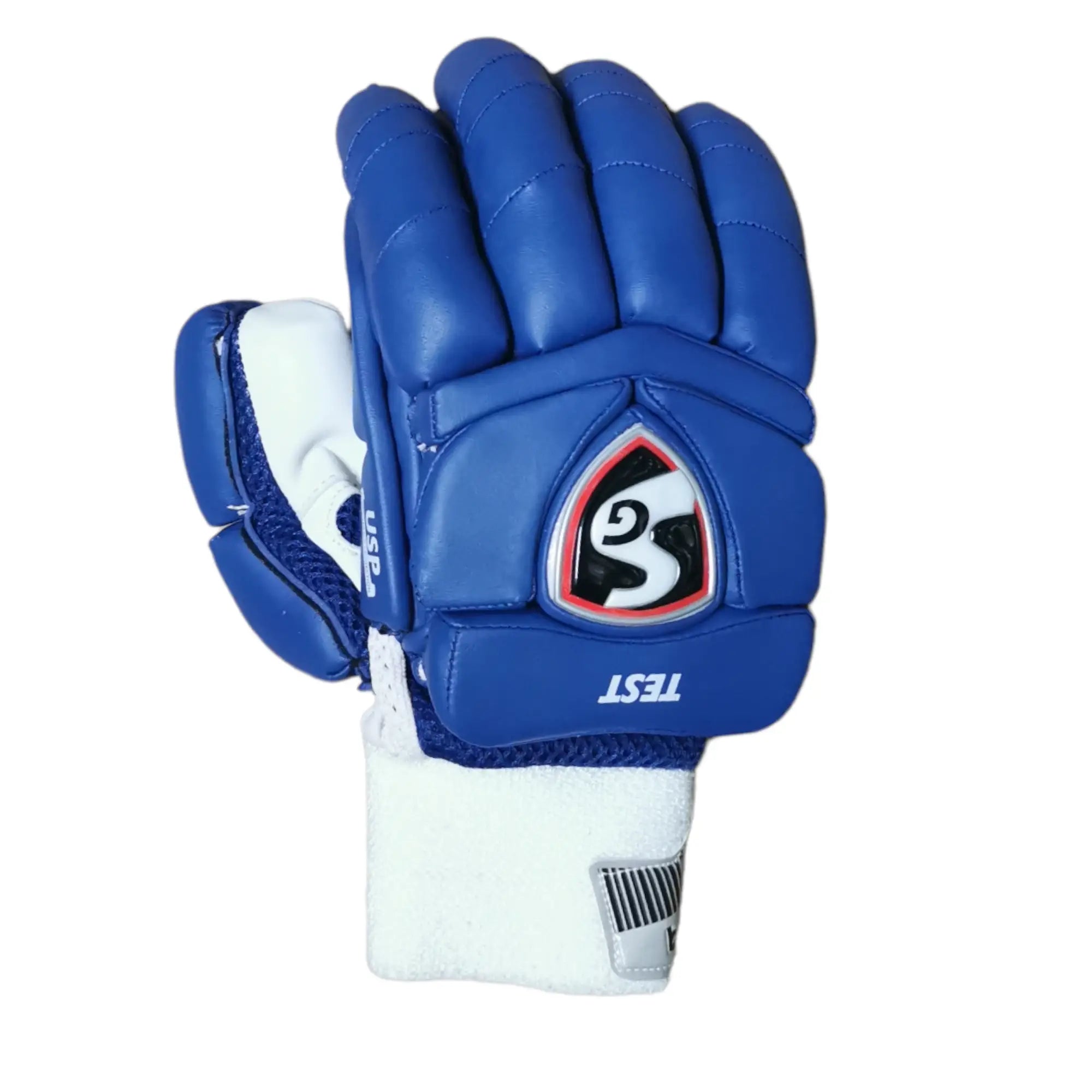SG Test Blue Cricket Batting Gloves Cricket Best Buy