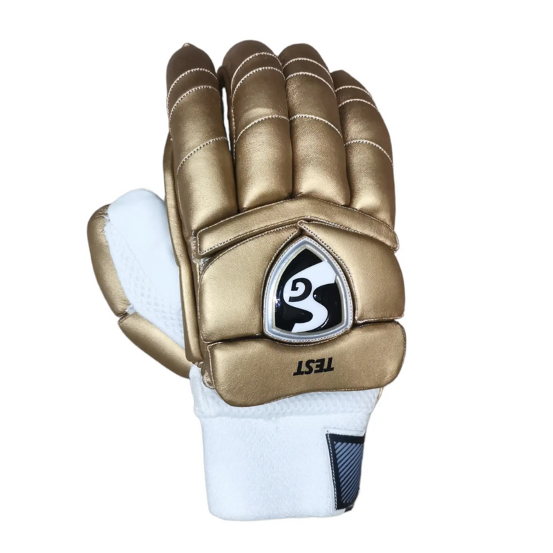 SG Test Gold Cricket Batting Gloves Cricket Best Buy