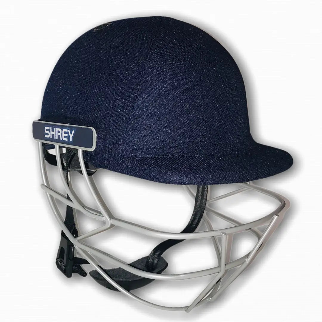Shrey Classic Steel Cricket Helmet Navy - HELMETS & HEADGEAR