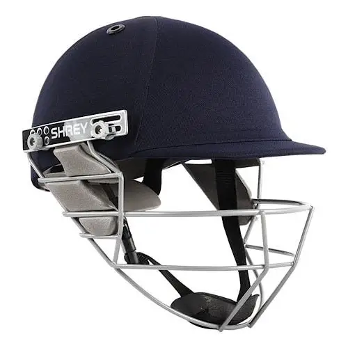 Shrey Star Steel Cricket Helmet Navy - HELMETS & HEADGEAR