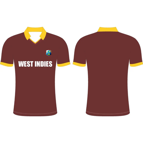 West Indies Cricket Team Maroon Shirt - CLOTHING - SHIRT